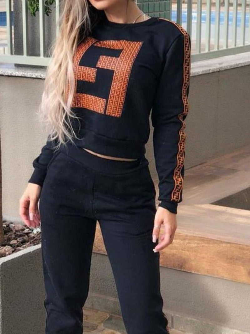 Sports and Leisure Sweater Two-piece