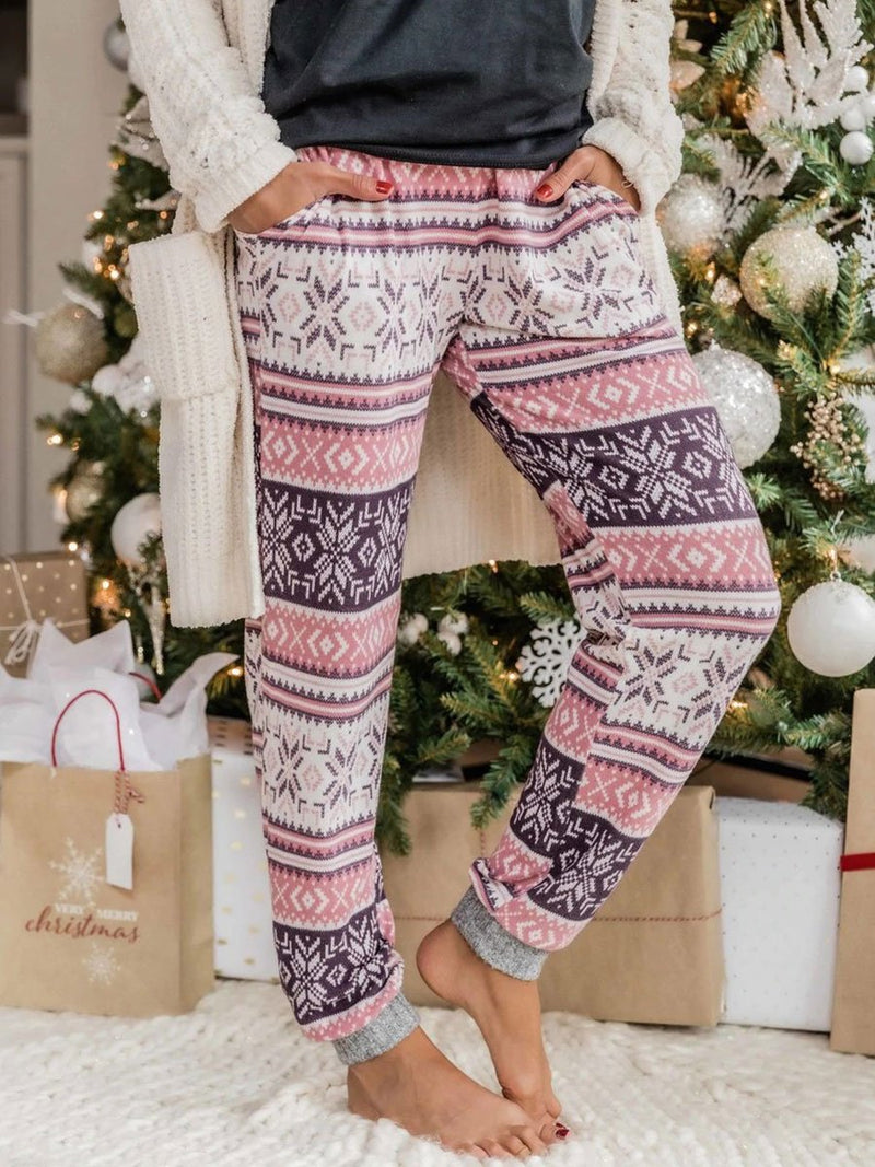 Sweet Dream Purple Casual Pullover Loose Pants Set