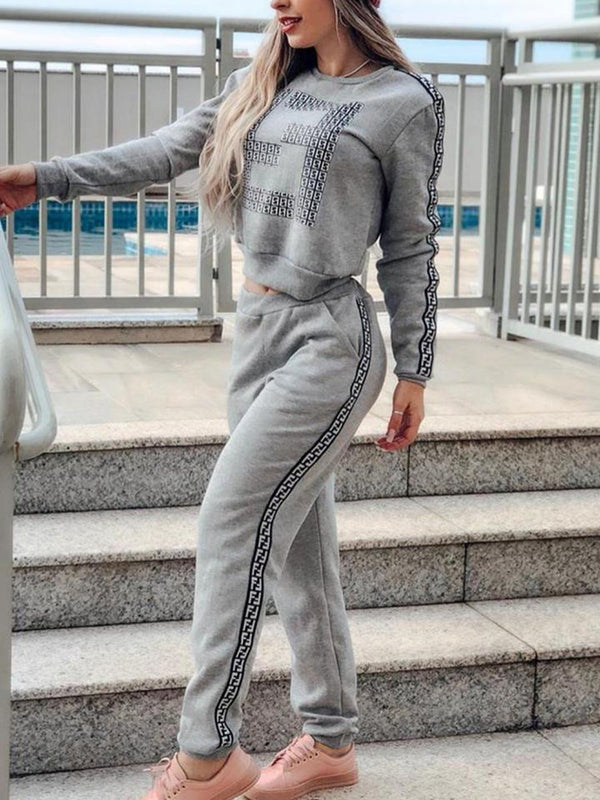 Sports and Leisure Sweater Two-piece