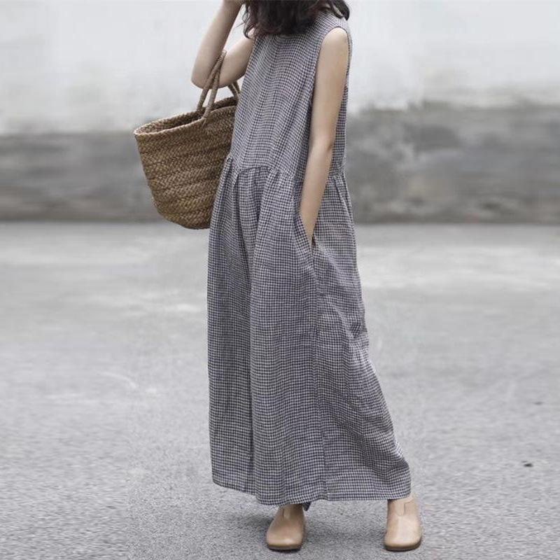 Wrap Chest Solid Casual Loose Wide Leg Jumpsuit