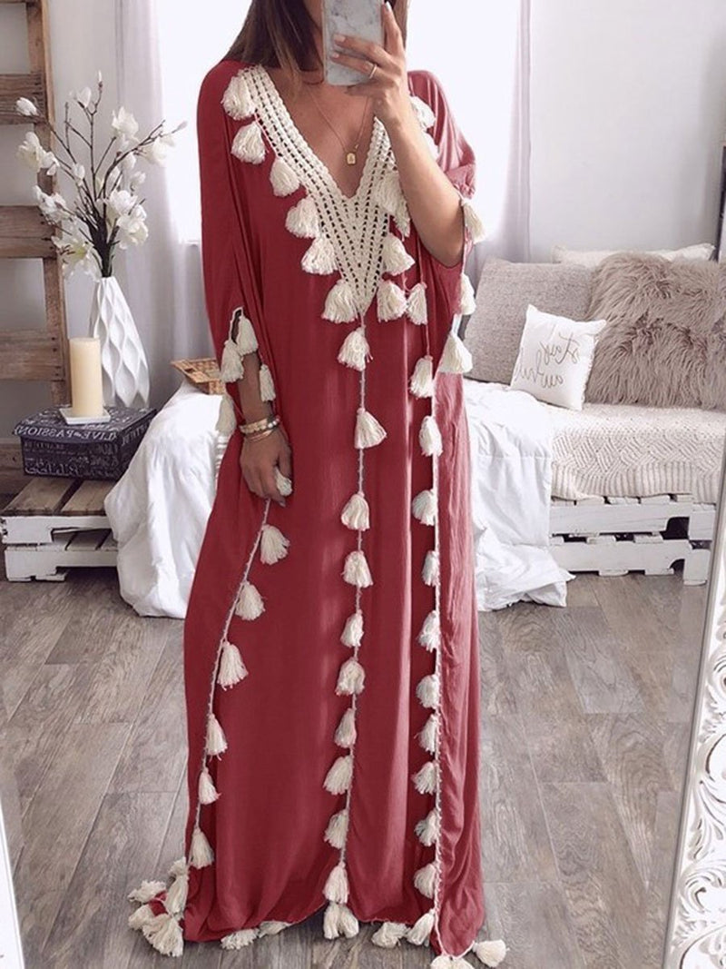 Bohemian Robe Evening Dress