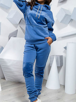 Fashion Sports and Leisure Sweater Set