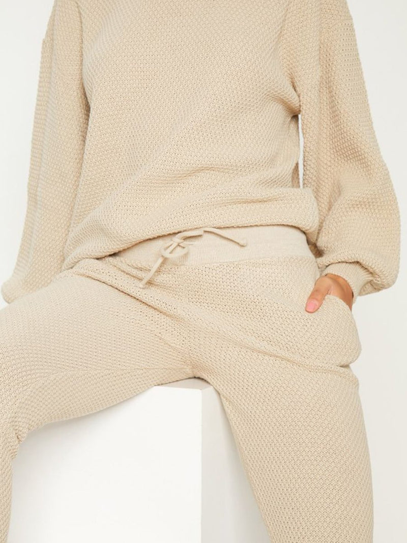 Stylish Loose Casual Daily Knitted Suit